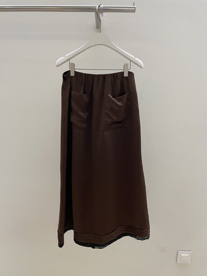 PEBBLE韓國直郵女士新品真品休閑人氣職業時尚熱賣推薦長裙PEBBLE長裙圖色3