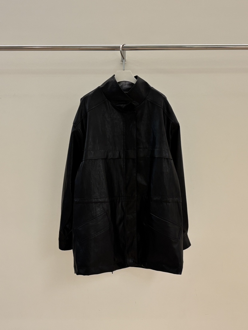 PEBBLE東大門代購女裝新品推薦休閑熱賣職業人氣皮衣皮革PEBBLE皮衣