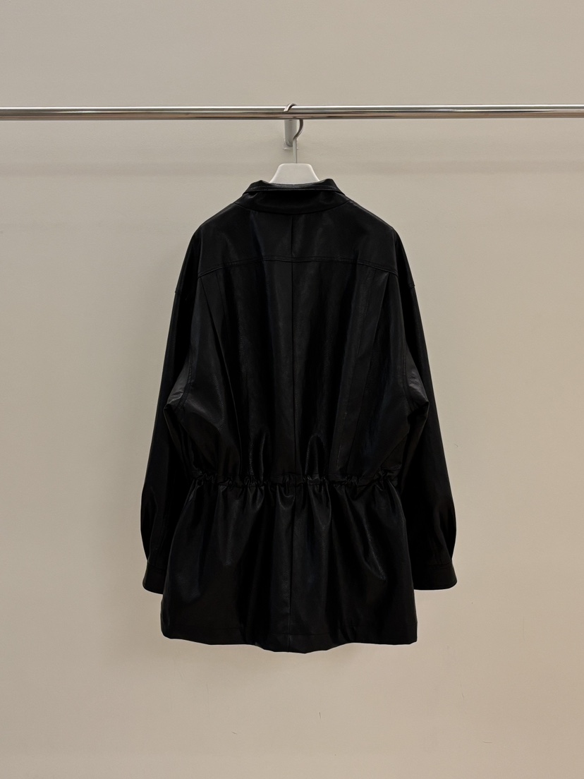 PEBBLE東大門代購女裝新品推薦休閑熱賣職業人氣皮衣皮革PEBBLE皮衣