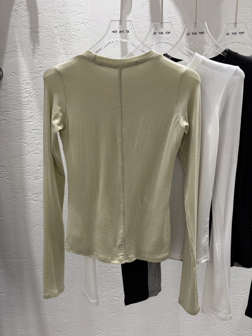 JOA韓國代購女裝新品職業時尚休閑26春夏熱賣真品長袖T恤JOA長袖T恤