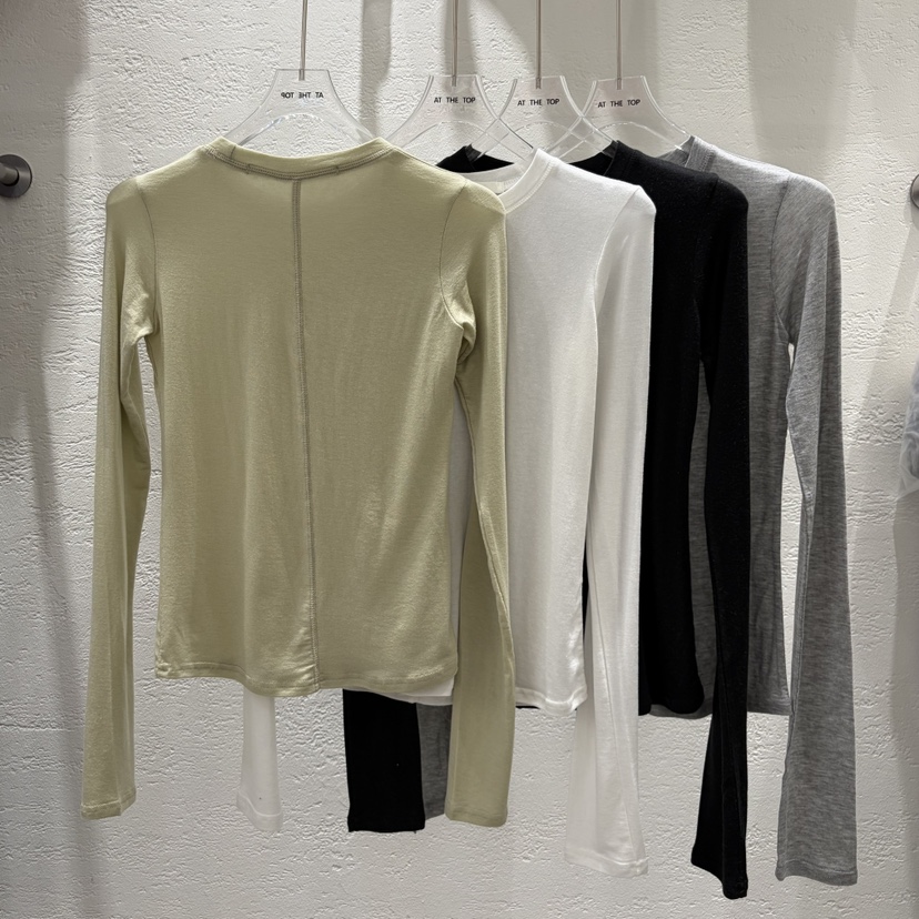 JOA韓國代購女裝新品職業時尚休閑26春夏熱賣真品長袖T恤JOA長袖T恤圖色4左四色