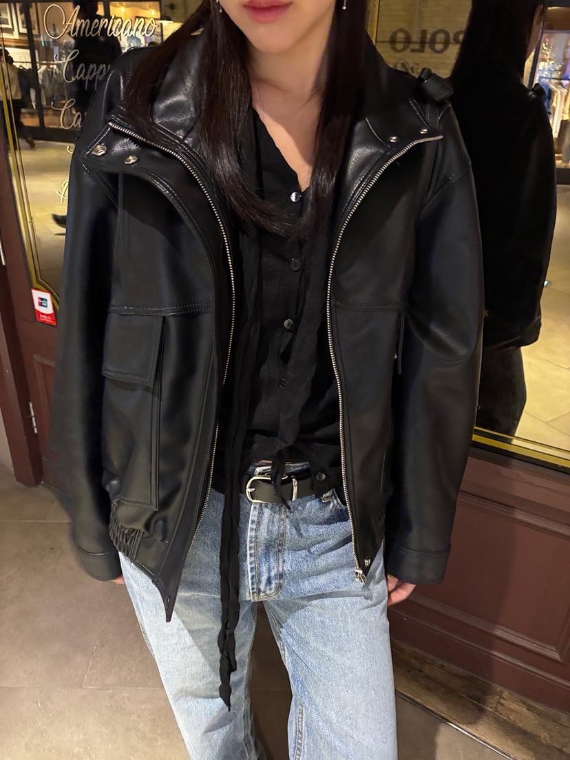 MOMENT韓國直郵女裝新品時尚真品職業推薦人氣休閑熱賣夾克MOMENT/RECOVER夾克