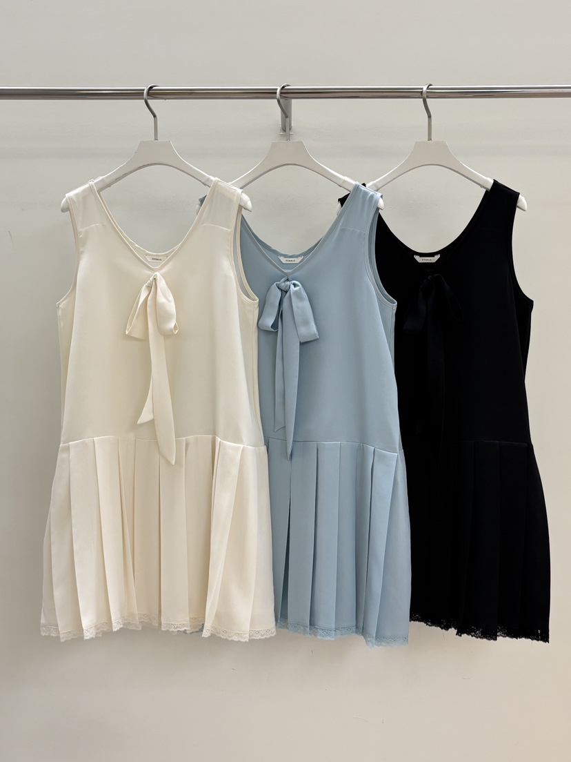 PEBBLE韓國直郵女裝新品推薦職業人氣真品時尚26春夏連衣裙PEBBLE連衣裙