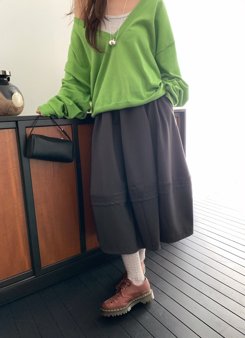 PEBBLE東大門代購女士新款真品人氣時尚推薦熱賣職業長裙PEBBLE長裙