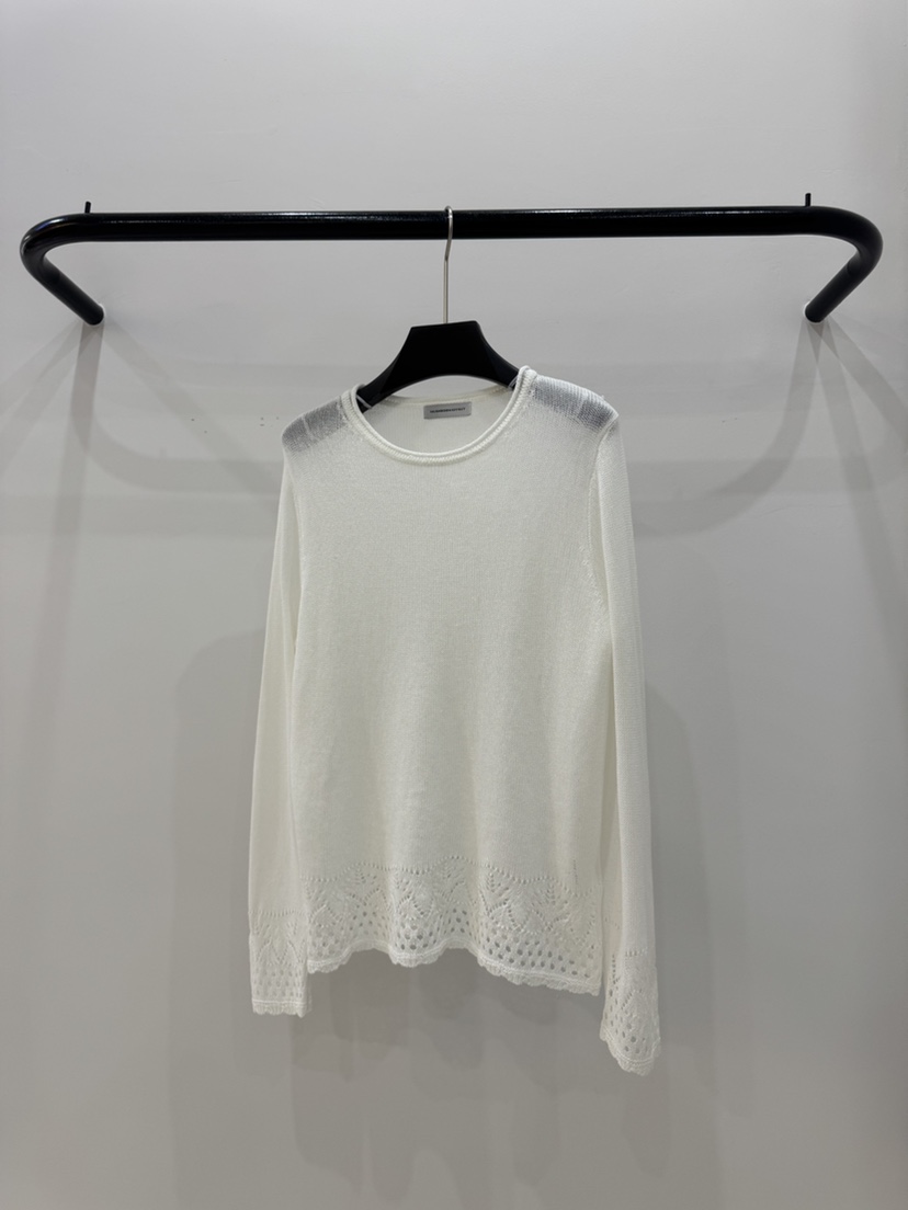 MUSHROOM EFFECT韓國直郵女裝新品休閑真品26春夏針織衫花朵MUSHROOM EFFECT針織衫圖色3