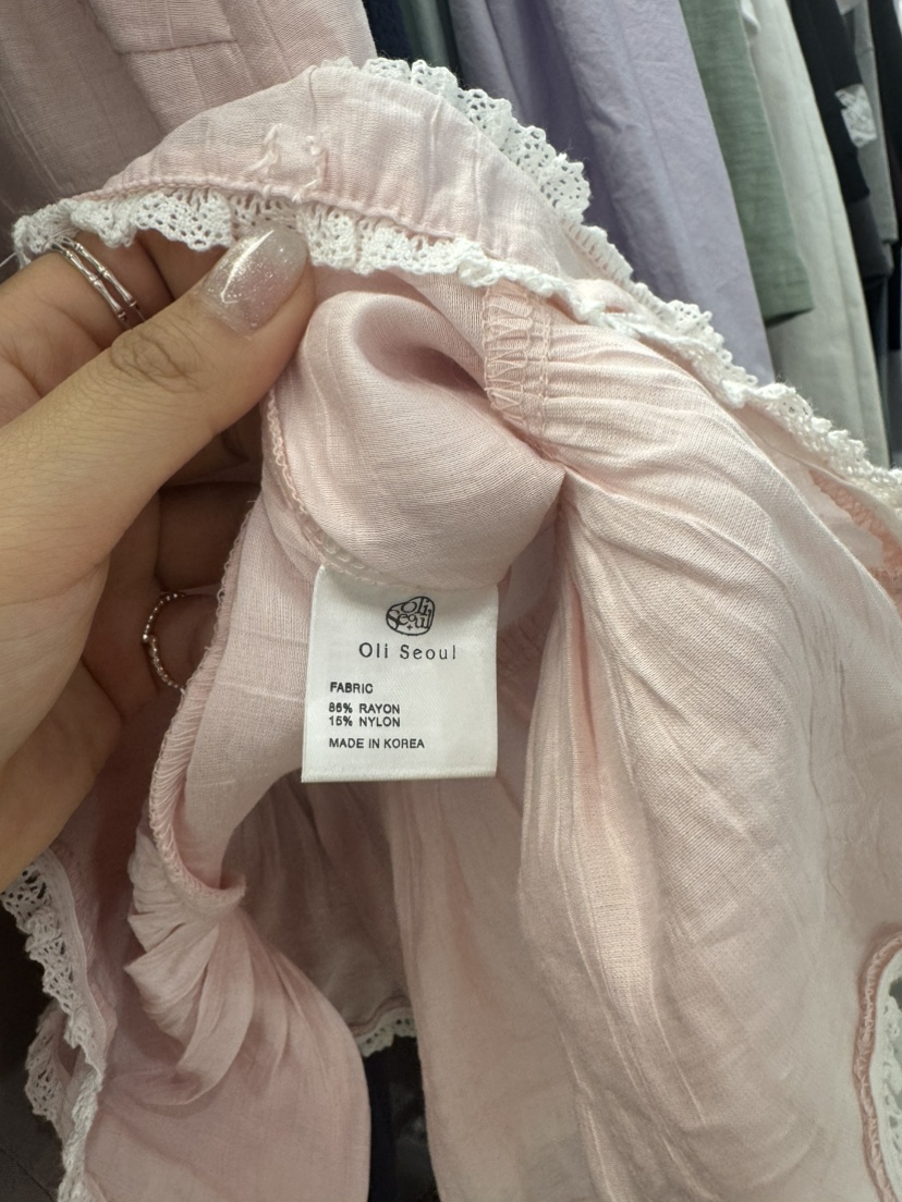 OLI SEOUL東大門直郵女裝新款26春夏休閑推薦熱賣吊帶背心OLI SEOUL吊帶/背心