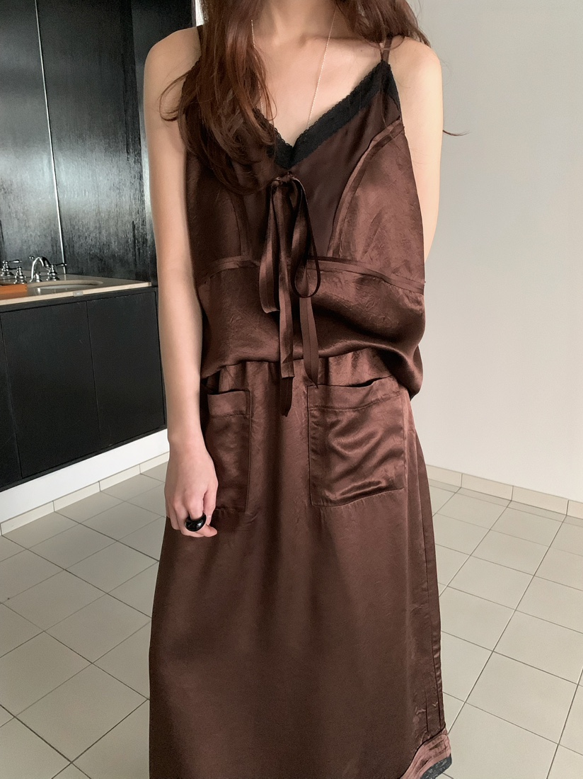 PEBBLE韓國代購女裝新款職業26春夏真品休閑熱賣吊帶背心PEBBLE吊帶/背心