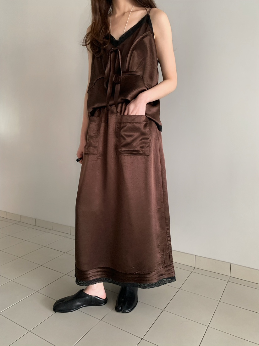 PEBBLE韓國代購女裝新款職業26春夏真品休閑熱賣吊帶背心PEBBLE吊帶/背心