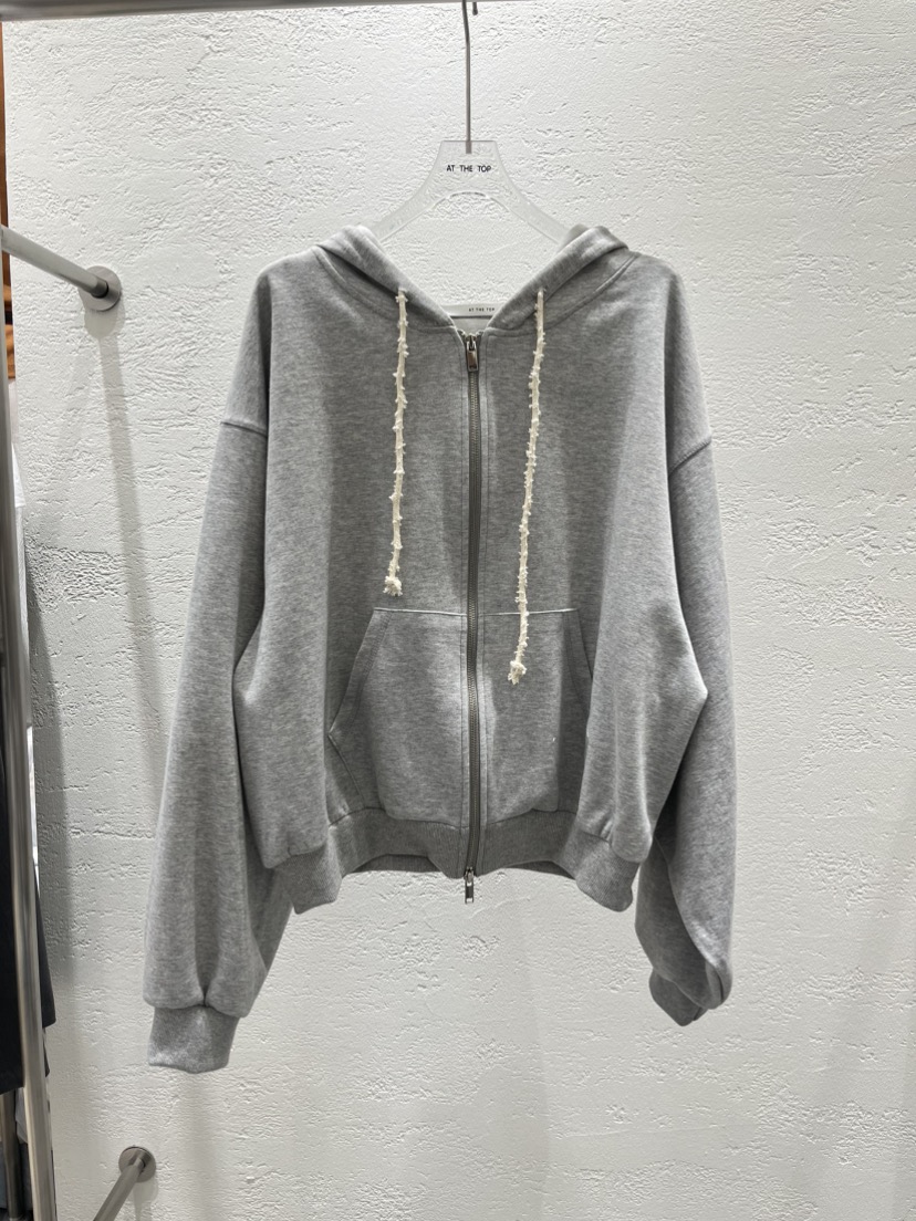 JOA韓國代購女士新品推薦26春夏職業休閑人氣衛衣拉鏈連帽JOA衛衣圖色2