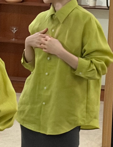 JOA東大門實拍女士新款26春夏真品休閑時尚職業襯衫蕾絲衫JOA襯衫/蕾絲衫