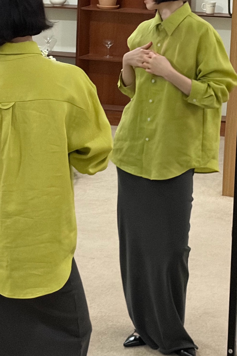 JOA東大門實拍女士新款26春夏真品休閑時尚職業襯衫蕾絲衫JOA襯衫/蕾絲衫