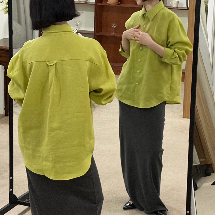 JOA東大門實拍女士新款26春夏真品休閑時尚職業襯衫蕾絲衫JOA襯衫/蕾絲衫圖色1