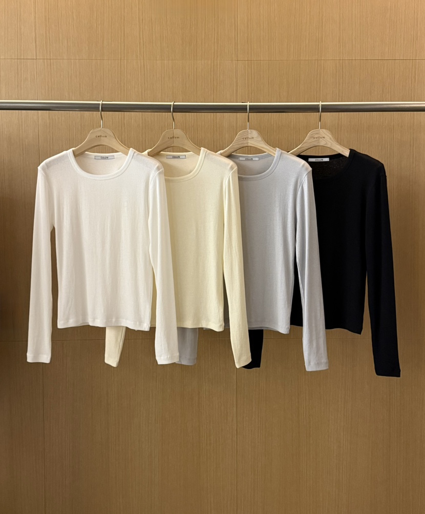 CULLUM東大門代購女士新品推薦職業時尚休閑真品熱賣長袖T恤CULLUM長袖T恤
