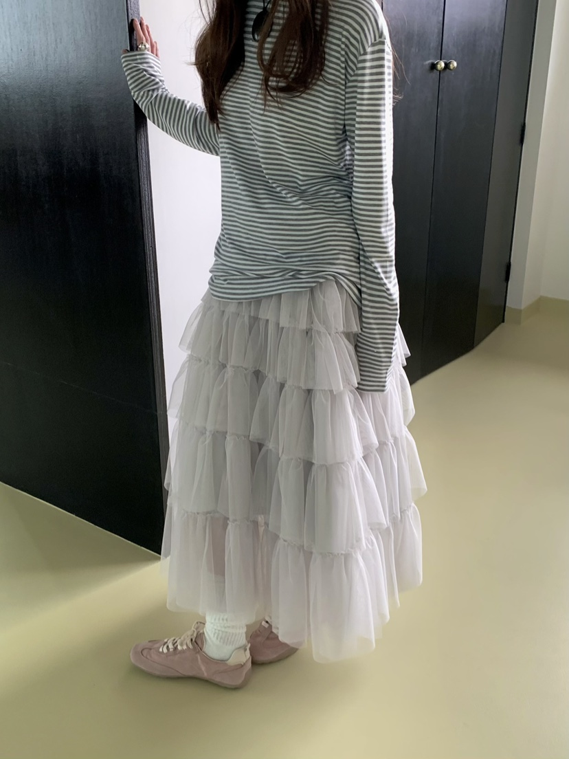 PEBBLE東大門代購女裝新品推薦26春夏熱賣真品時尚職業長裙PEBBLE長裙