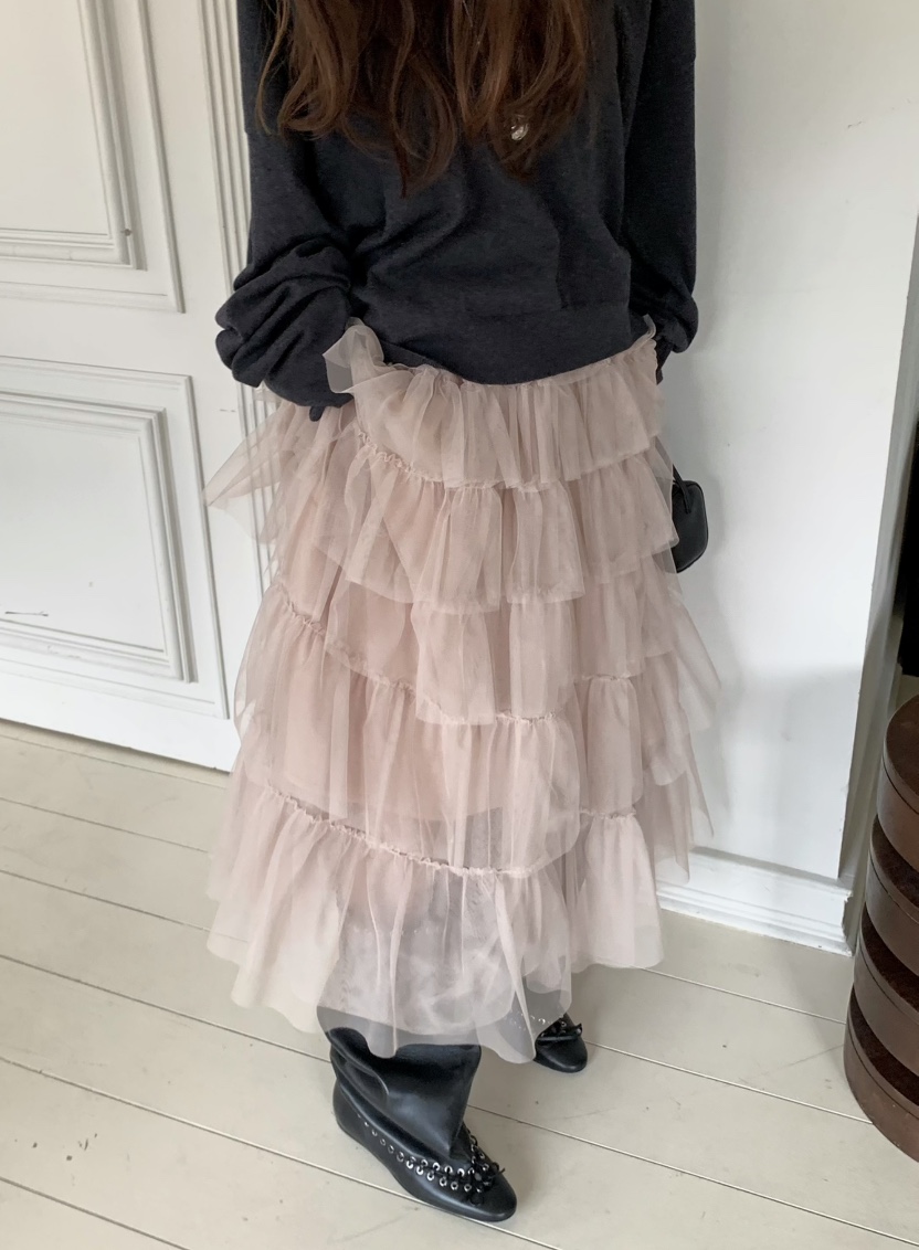 PEBBLE東大門代購女裝新品推薦26春夏熱賣真品時尚職業長裙PEBBLE長裙