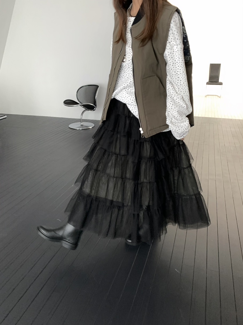 PEBBLE東大門代購女裝新品推薦26春夏熱賣真品時尚職業長裙PEBBLE長裙