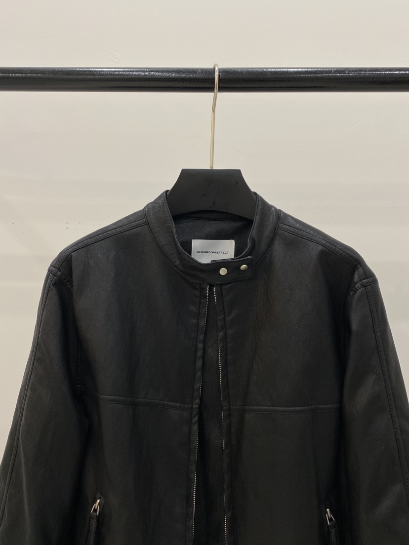 MUSHROOM EFFECT東大門代購女士新品26春夏真品夾克皮革MUSHROOM EFFECT夾克