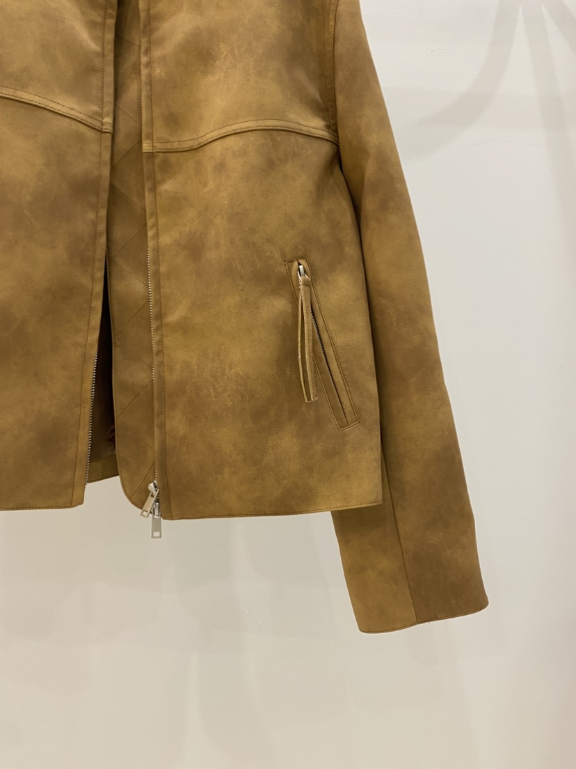 MUSHROOM EFFECT東大門代購女士新品26春夏真品夾克皮革MUSHROOM EFFECT夾克