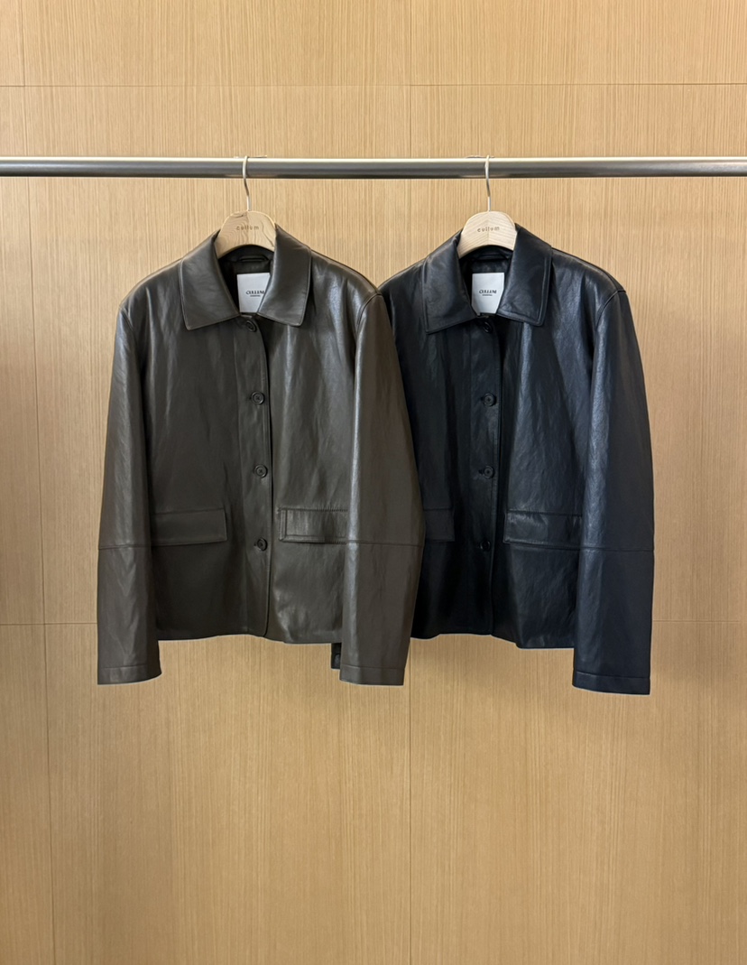 CULLUM東大門實拍女士新款真品熱賣推薦時尚人氣職業皮衣CULLUM皮衣