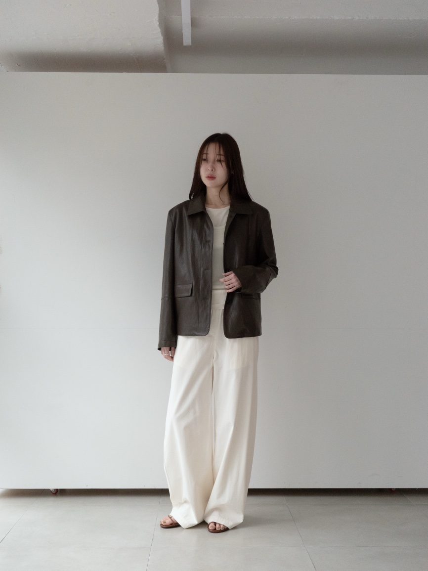 CULLUM東大門實拍女士新款真品熱賣推薦時尚人氣職業皮衣CULLUM皮衣