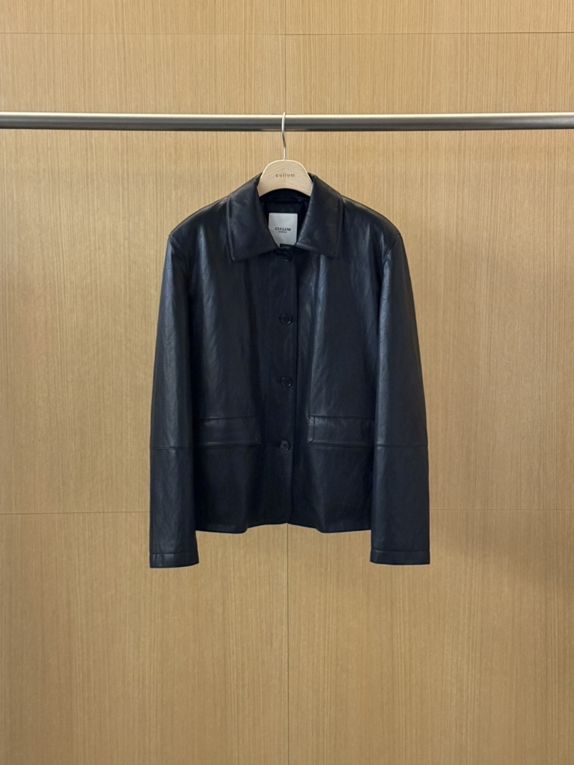 CULLUM東大門實拍女士新款真品熱賣推薦時尚人氣職業皮衣CULLUM皮衣圖色2