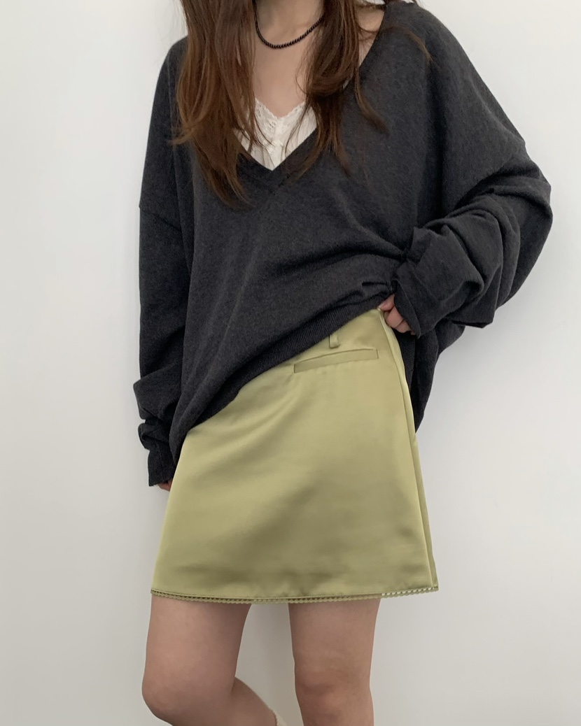 PEBBLE東大門直郵女裝新品人氣26春夏真品推薦針織衫V領棉PEBBLE針織衫