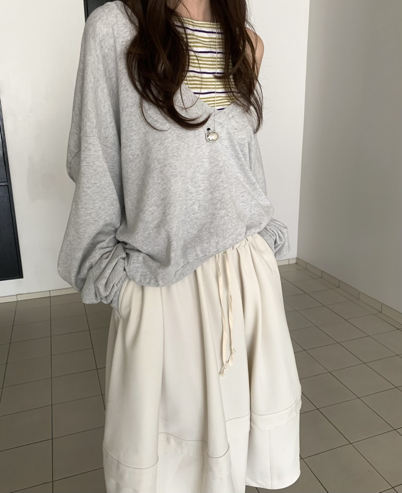 PEBBLE東大門直郵女裝新品人氣26春夏真品推薦針織衫V領棉PEBBLE針織衫