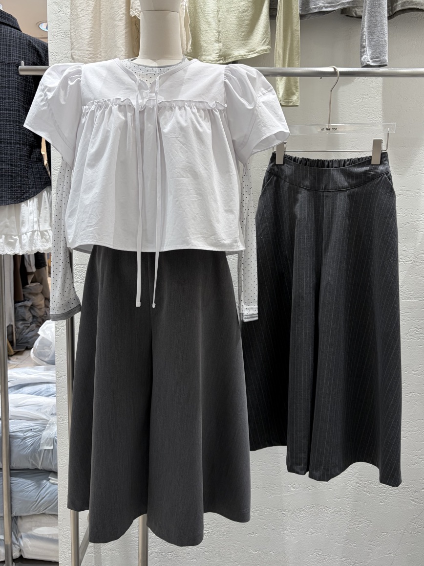 JOA韓國直郵女裝新品熱賣26春夏人氣時尚真品職業推薦休閑褲JOA休閑褲