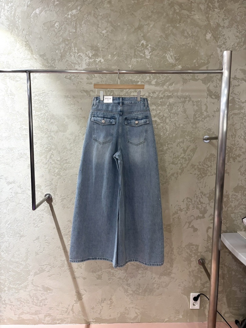 PIN-UP東大門代購女裝新品人氣真品休閑職業推薦時尚牛仔褲PIN-UP牛仔褲