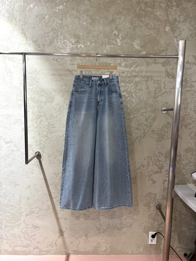 PIN-UP東大門代購女裝新品人氣真品休閑職業推薦時尚牛仔褲PIN-UP牛仔褲圖色1