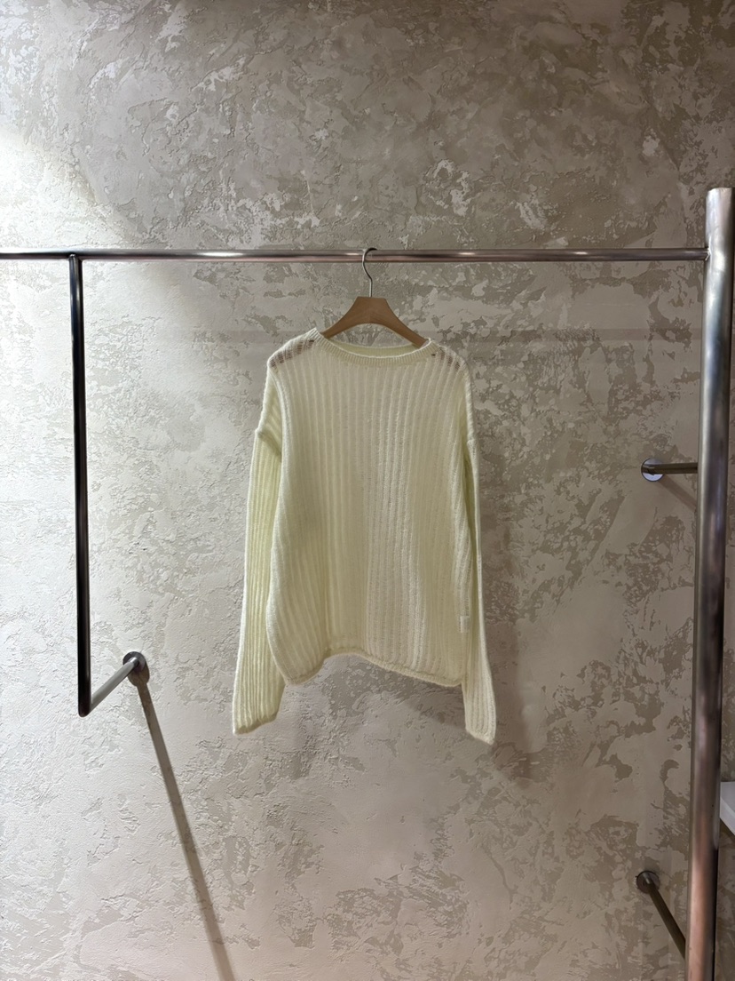 PIN-UP東大門代購女裝新品熱賣時尚26春夏針織衫毛圈羊毛PIN-UP針織衫圖色2