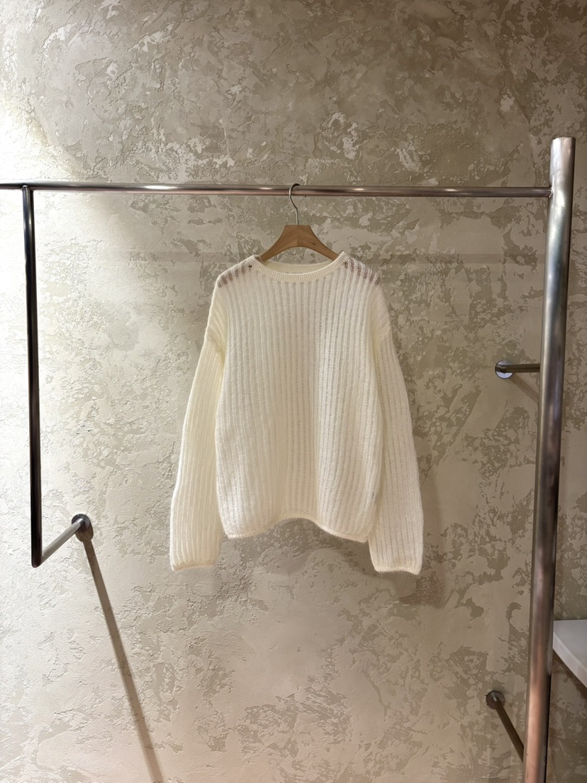 PIN-UP東大門代購女裝新品熱賣時尚26春夏針織衫毛圈羊毛PIN-UP針織衫圖色3