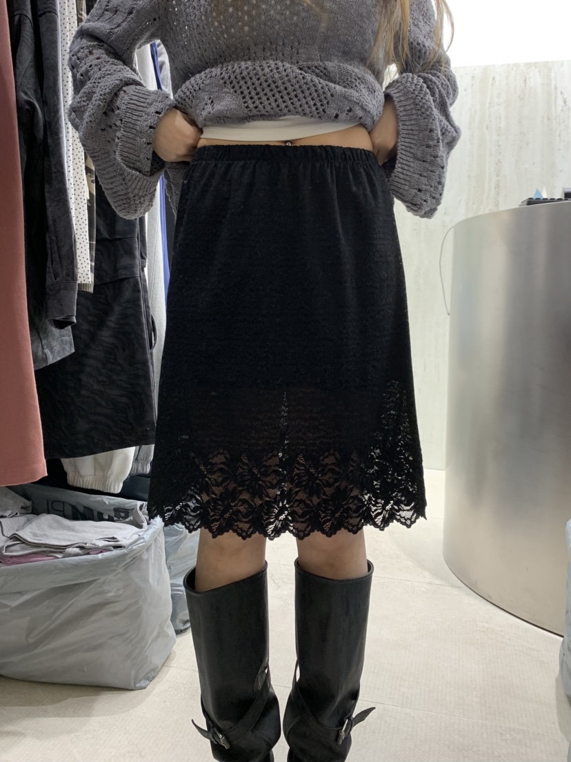 EYEL韓國代購女裝新品真品休閑時尚職業半身裙中短裙條紋EYEL半身裙/中短裙圖色2