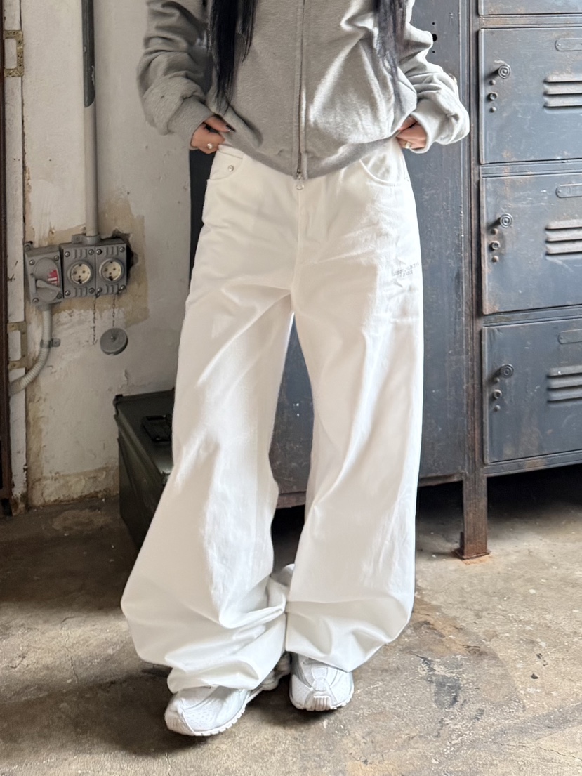 SEEOT韓國代購女士新款推薦熱賣時尚26春夏休閑褲男女同款SEEOT休閑褲