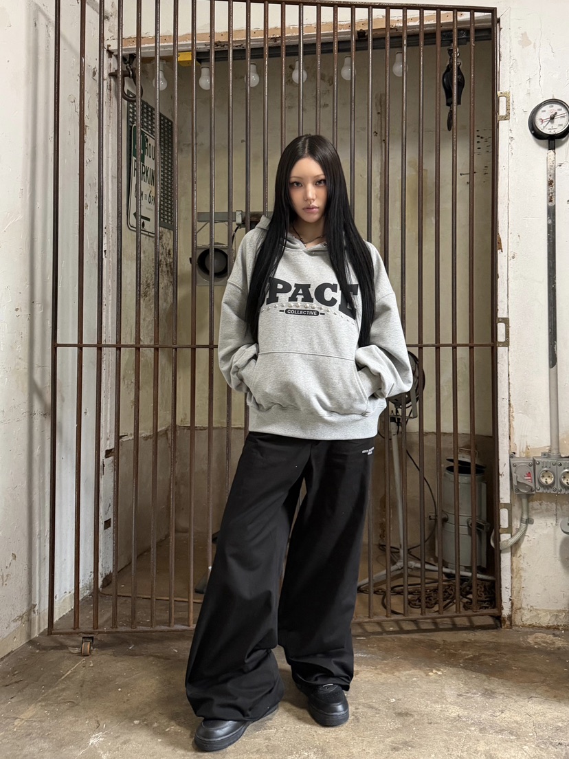 SEEOT韓國代購女士新款推薦熱賣時尚26春夏休閑褲男女同款SEEOT休閑褲圖色1