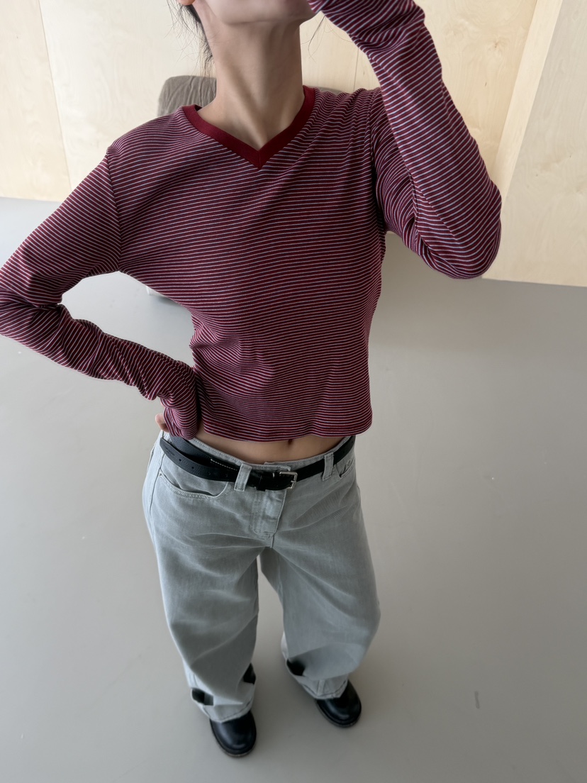 KARE/WEREPIECE韓國直郵女士新品推薦職業人氣休閑長袖T恤KARE/WEREPIECE長袖T恤