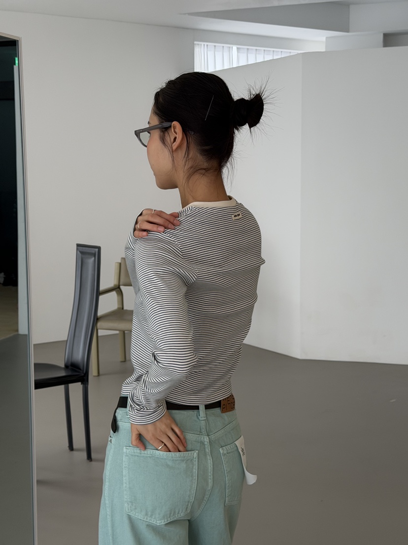 KARE/WEREPIECE韓國直郵女士新品推薦職業人氣休閑長袖T恤KARE/WEREPIECE長袖T恤