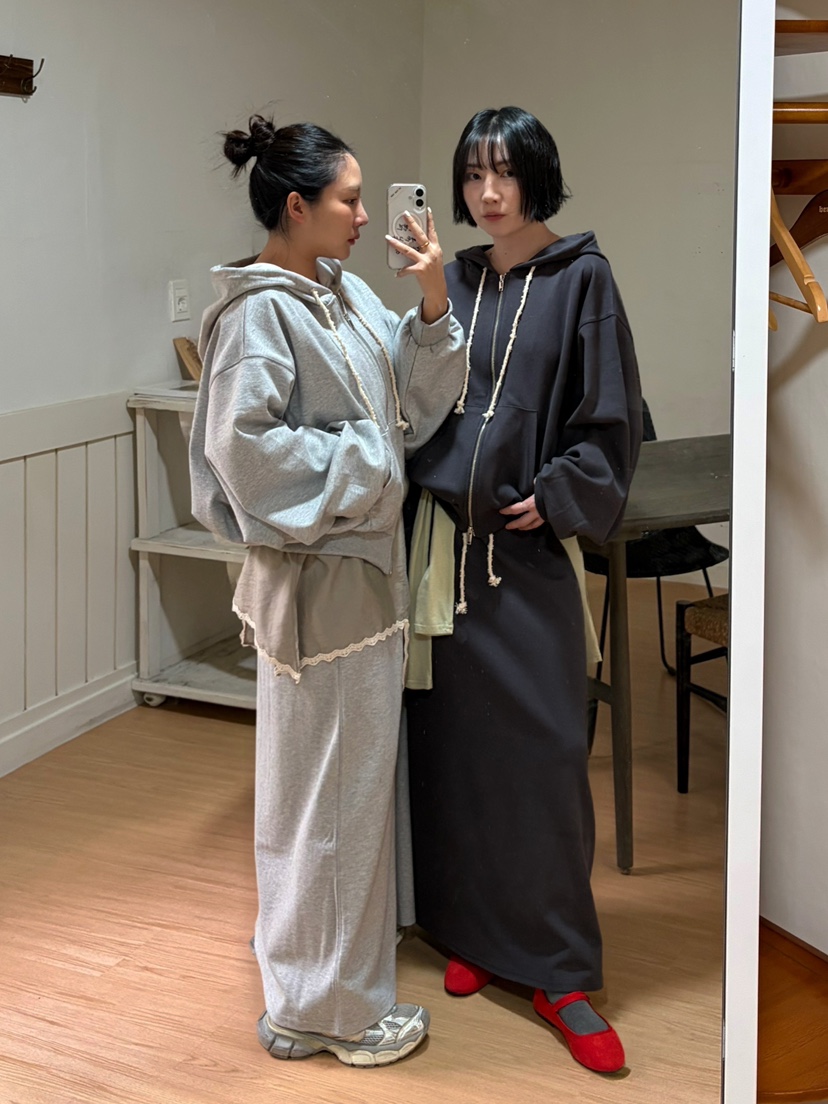 JOA韓國直郵女士新品熱賣人氣職業推薦休閑26春夏套裝套裝連帽JOA套裝