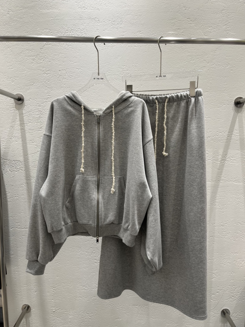 JOA韓國直郵女士新品熱賣人氣職業推薦休閑26春夏套裝套裝連帽JOA套裝圖色1