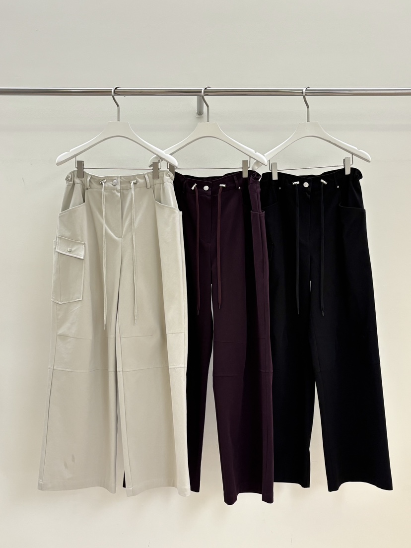 PEBBLE韓國直郵女士新款真品熱賣時尚人氣推薦26春夏休閑褲PEBBLE休閑褲