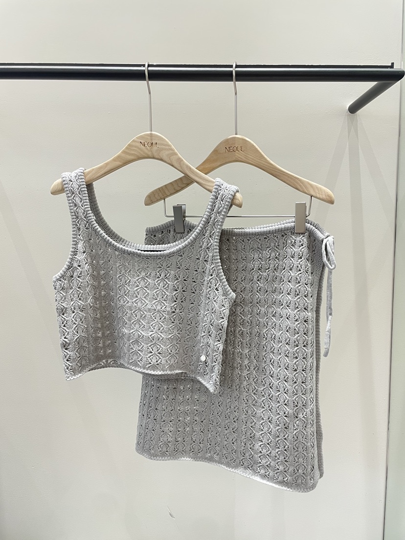 NEOUL韓國直郵女裝新品職業休閑26春夏熱賣推薦時尚人氣套裝NEOUL/ahin雙領標簽套裝圖色1