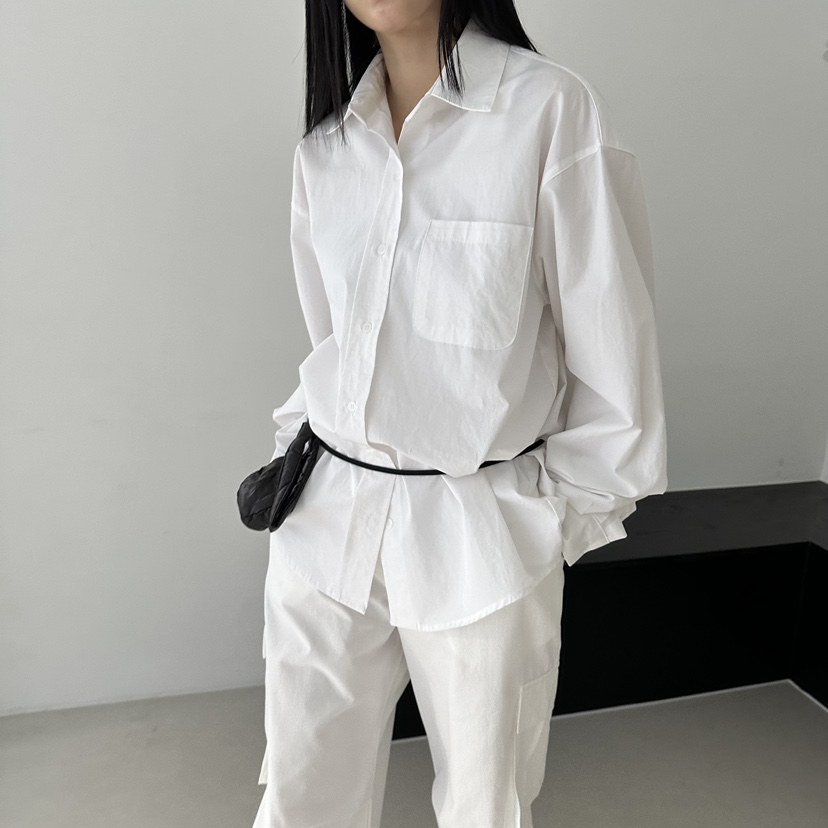 MOMENT東大門代購女士新款時尚26春夏推薦真品襯衫蕾絲衫MOMENT/RECOVER襯衫/蕾絲衫