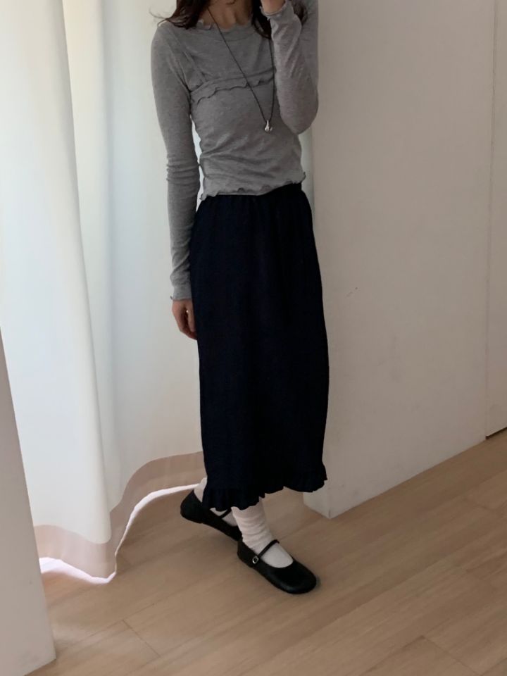 KOMOREBI韓國直郵女裝新款熱賣推薦休閑時尚半身裙中短裙KOMOREBI半身裙/中短裙