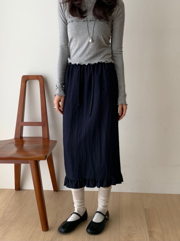 KOMOREBI韓國直郵女裝新款熱賣推薦休閑時尚半身裙中短裙KOMOREBI半身裙/中短裙