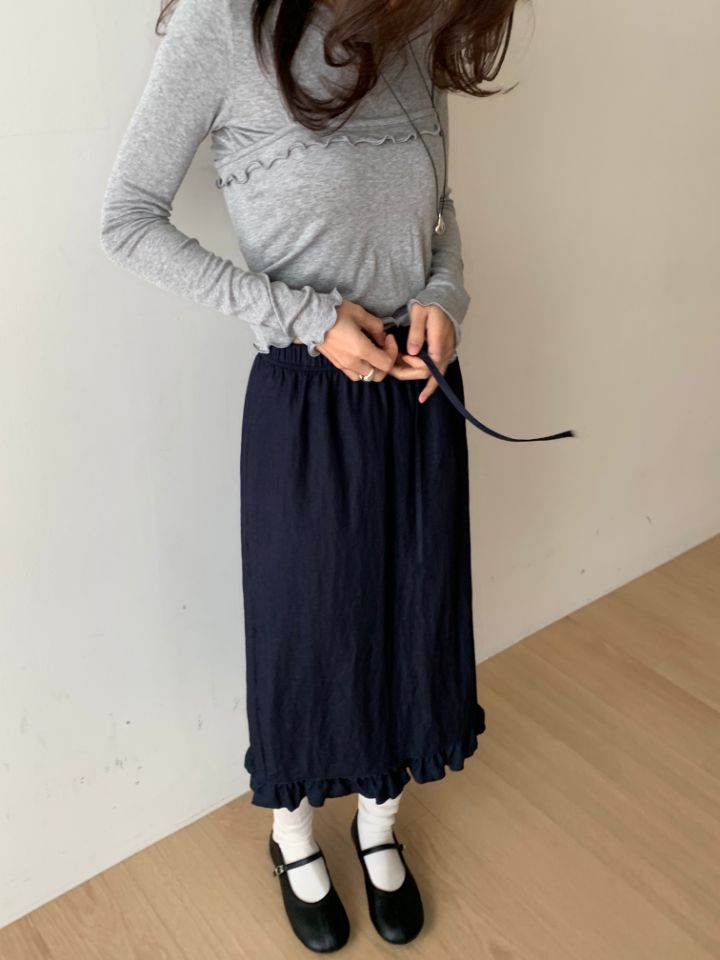 KOMOREBI韓國直郵女裝新款熱賣推薦休閑時尚半身裙中短裙KOMOREBI半身裙/中短裙