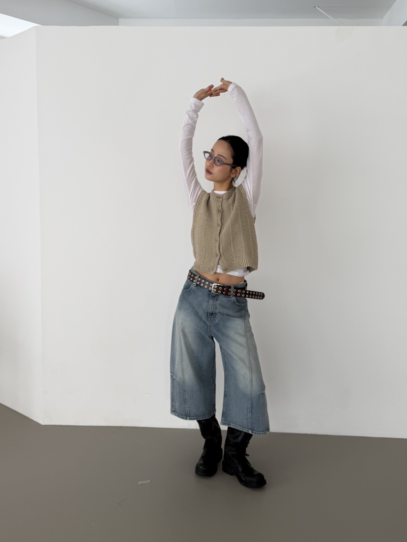 KARE/WEREPIECE韓國代購女士新品推薦人氣休閑26春夏馬甲KARE/WEREPIECE馬甲