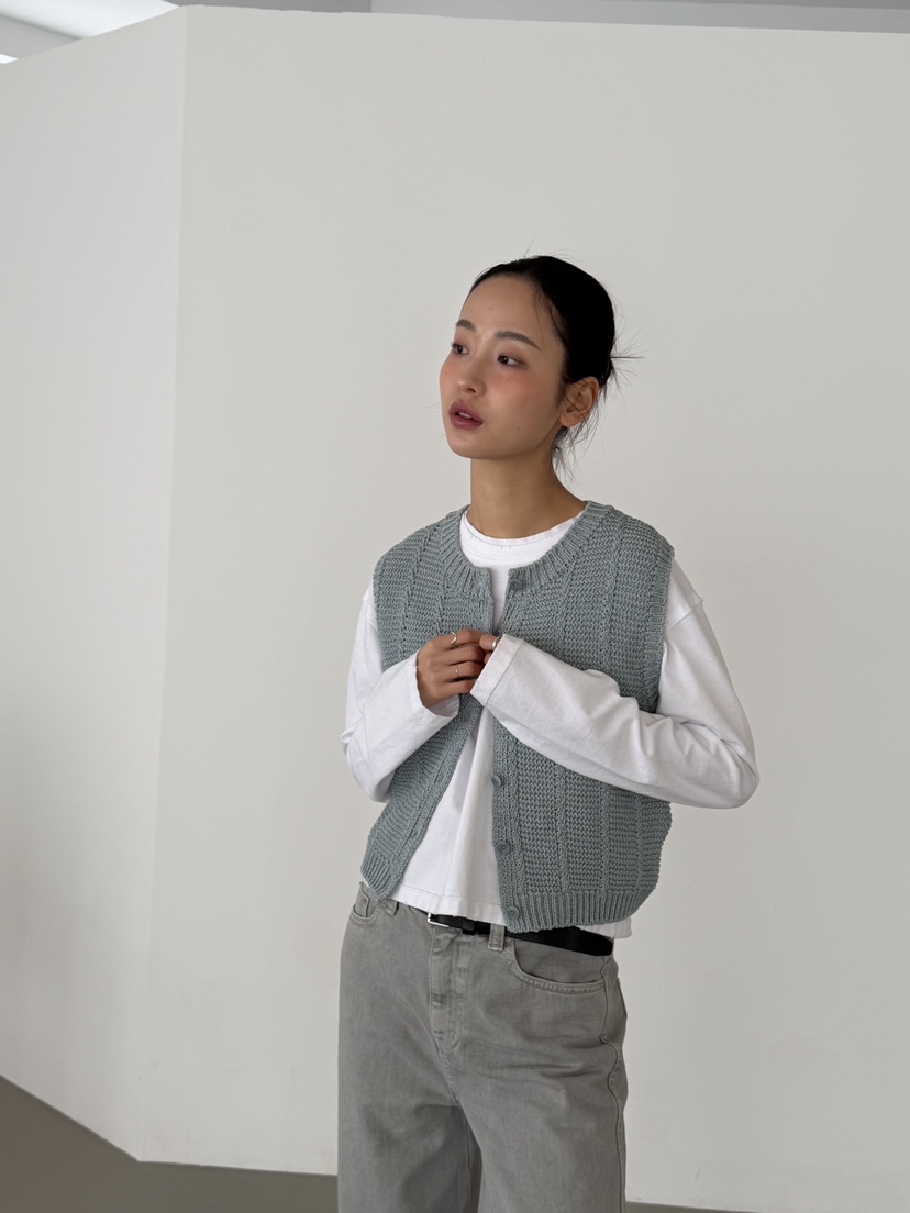 KARE/WEREPIECE韓國代購女士新品推薦人氣休閑26春夏馬甲KARE/WEREPIECE馬甲