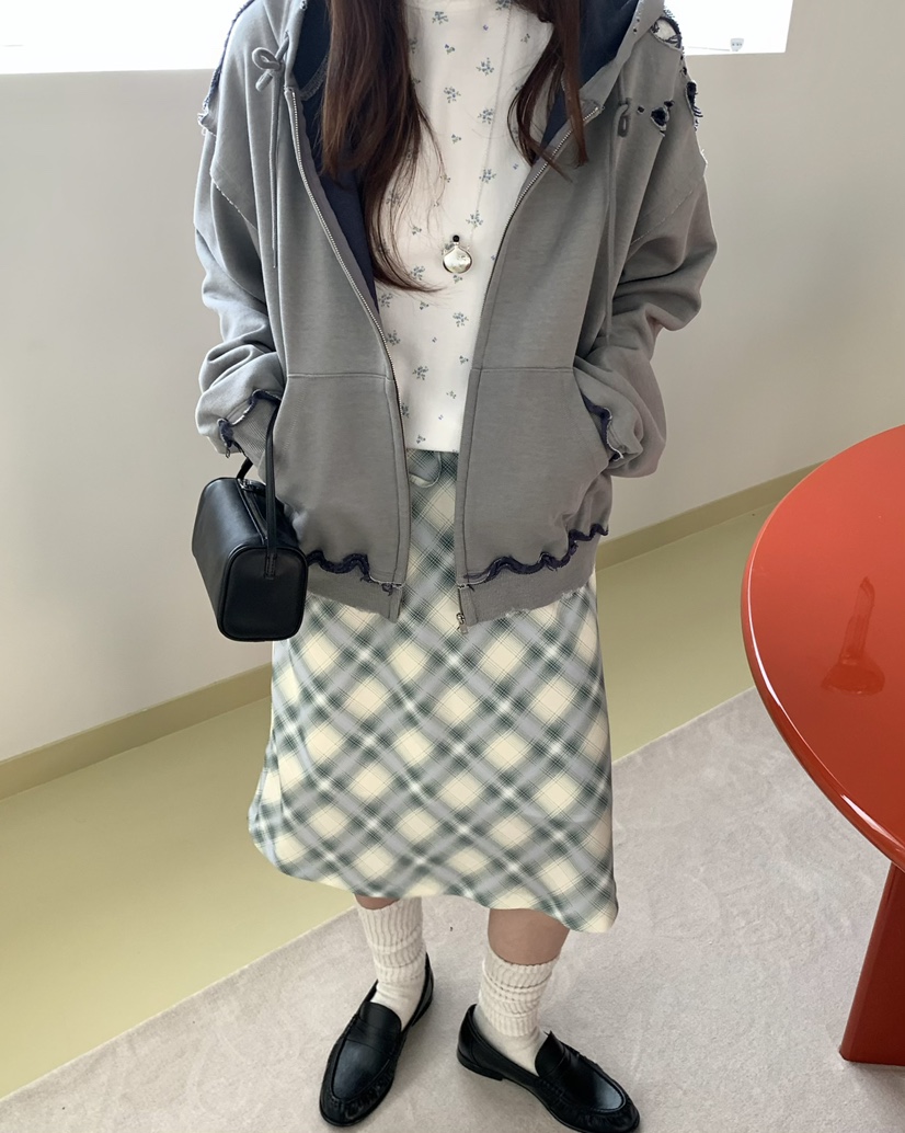 PEBBLE東大門實拍女裝新品職業推薦休閑26春夏半身裙中短裙PEBBLE半身裙/中短裙