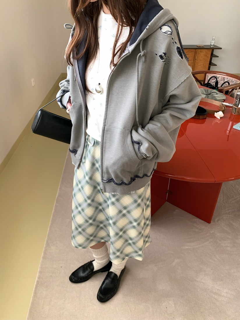 PEBBLE東大門實拍女裝新品職業推薦休閑26春夏半身裙中短裙PEBBLE半身裙/中短裙