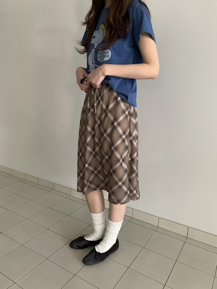 PEBBLE東大門實拍女裝新品職業推薦休閑26春夏半身裙中短裙PEBBLE半身裙/中短裙